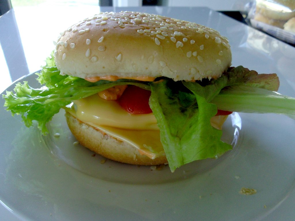 domowy hamburger